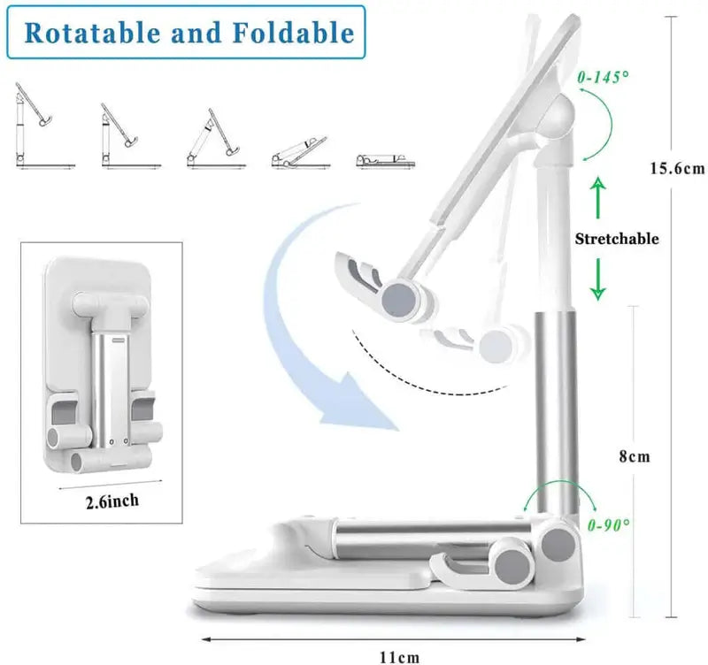 Suporte Ergonômico Dobrável AGAPÊ™ - Conforto no Uso do Celular